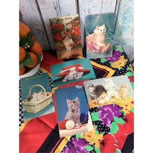 Mid Century Kitten Cats Bundle of 6 Postcards Unposted 🐈🐱